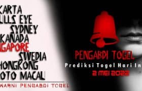 Prediksi Togel Singapore 2 Mei 2022